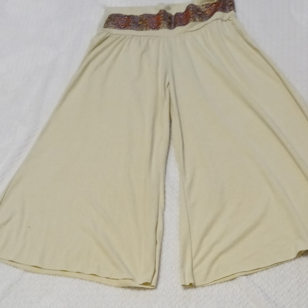 Waist Wide Leg Pants very stretchy material